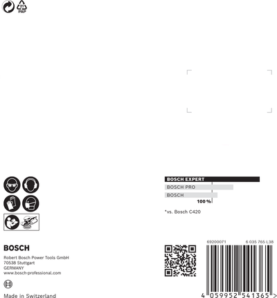 EXPERT C470 Schleifpapier mit 8 Löchern für Exzenterschleifer, 115 mm, G 180, 5-tlg. EXPERT C470 Schleifpapier mit 8 Löchern für Exzenterschleifer, 115 mm, G 180, 5-tlg.