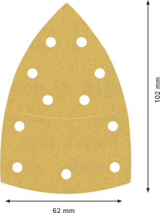 Brusný papír EXPERT C470, 102 × 62/93 mm, G 240, 50 ks Brusný papír EXPERT C470, 102 × 62/93 mm, G 240, 50 ks