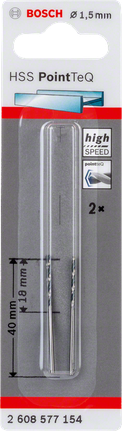 HSS-spiralbor PointTeQ 1,5 mm HSS-spiralbor PointTeQ 1,5 mm