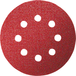 Bosch PEX 400 AE sanding sheet, 125mm 8-hole red.