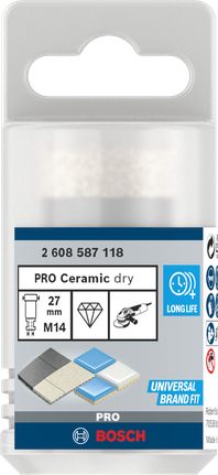 قاطع جاف مجوف PRO Ceramic dry مقاس 27 × 35 × 22.23 مم قاطع جاف مجوف PRO Ceramic dry مقاس 27 × 35 × 22.23 مم