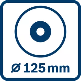 Prečnik ploče 125 mm