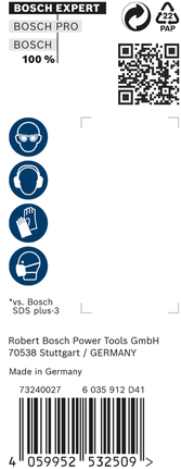 10-delni komplet udarnih svedrov EXPERT SDS plus-7X, 16 x 200 x 265 mm 10-delni komplet udarnih svedrov EXPERT SDS plus-7X, 16 x 200 x 265 mm
